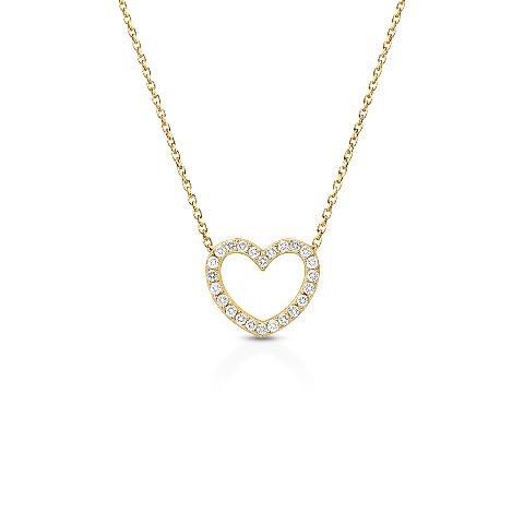 Necklace CikOrefice Gioielli in Gold Zircone C4A2BK0 - C4A2BK0